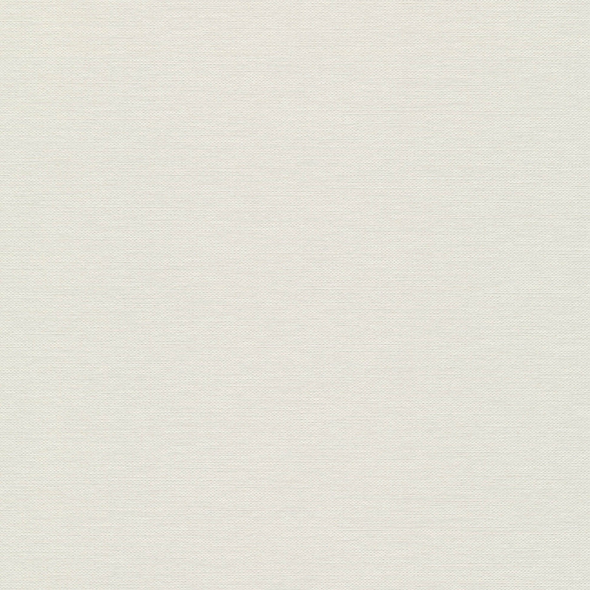Off-white wallpaper with a subtle woven jute texture.