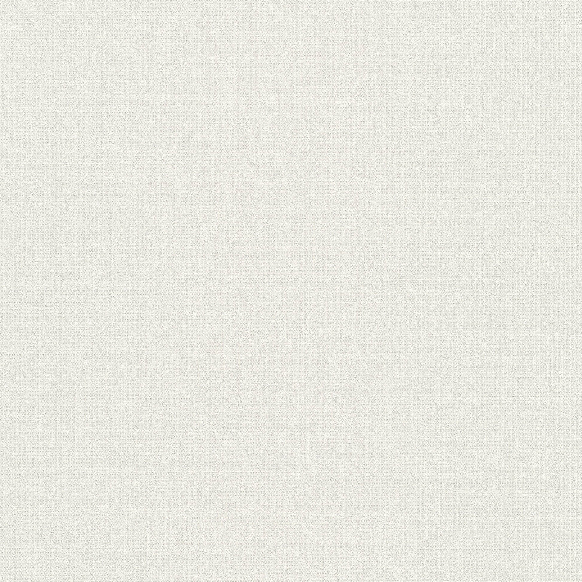 Soft off-white wallpaper with a linen-like woven texture and subtle pattern.