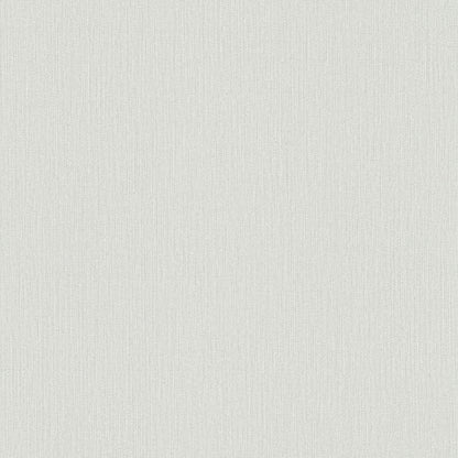 Light gray wallpaper with a subtle ribbed texture and fine vertical lines.
