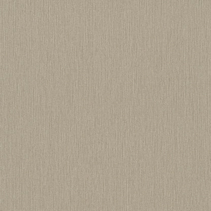 Beige taupe wallpaper with subtle vertical striations and a ribbed loom texture.