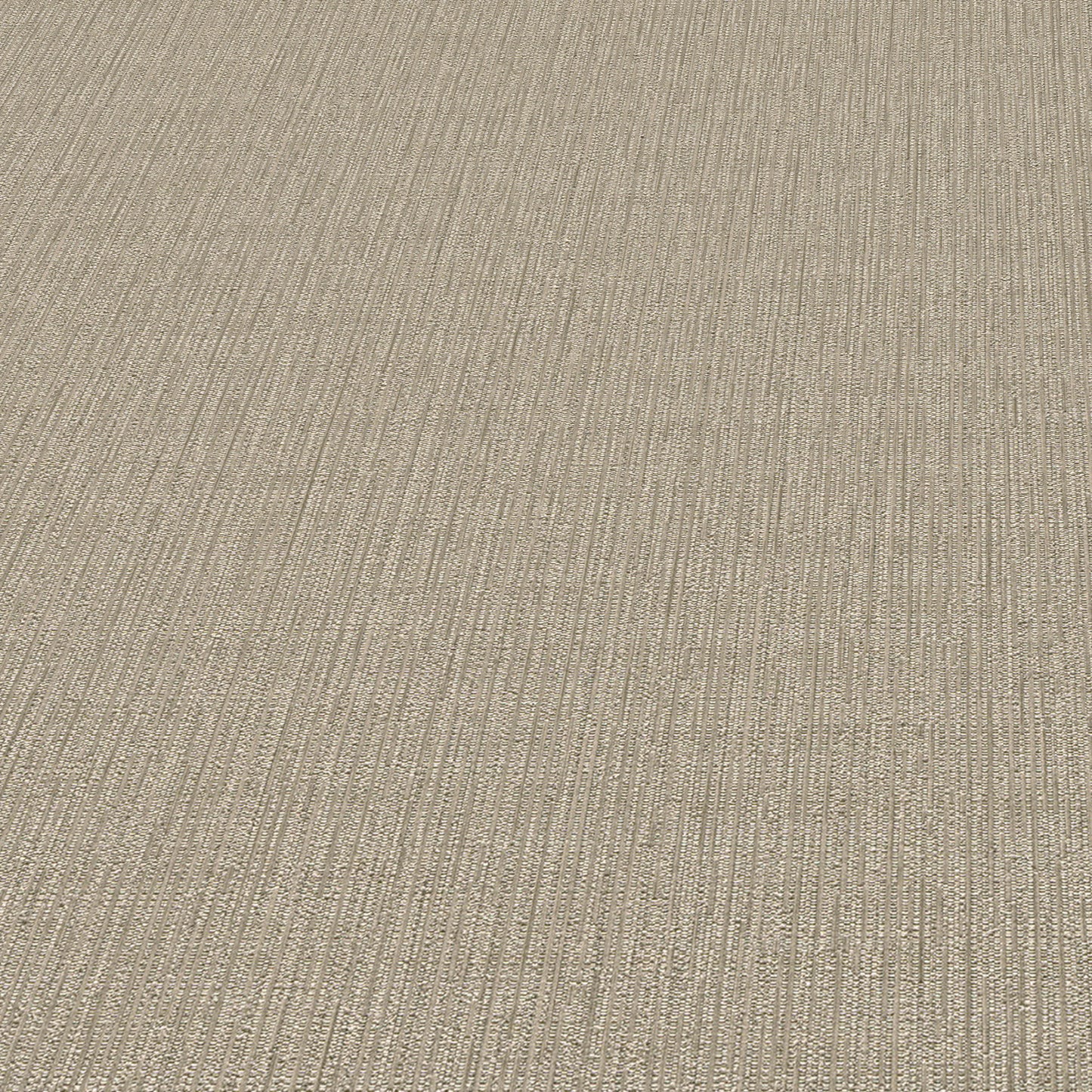 Beige ribbed carpet with subtle linear texture for neutral flooring.