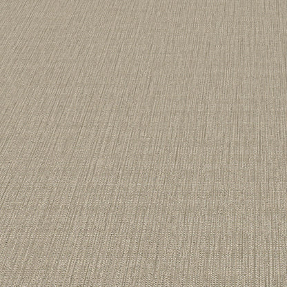 Beige ribbed carpet with subtle linear texture for neutral flooring.