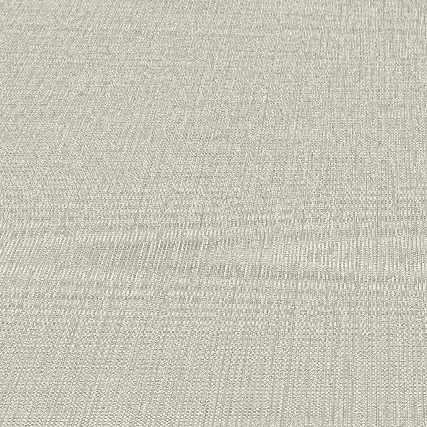 Beige textured wallpaper with fine vertical ribbing; soft loom Stria tan pattern, abstract traditional tan wallpaper.