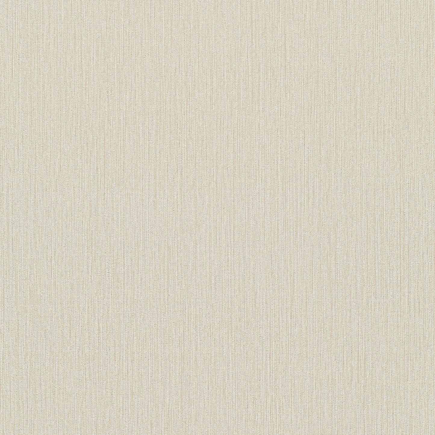 Cream-beige wallpaper with a subtle vertical stria pattern.