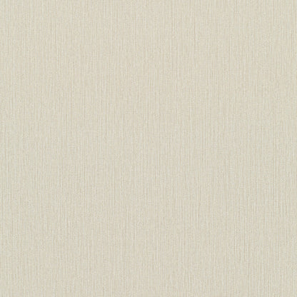Cream-beige wallpaper with a subtle vertical stria pattern.