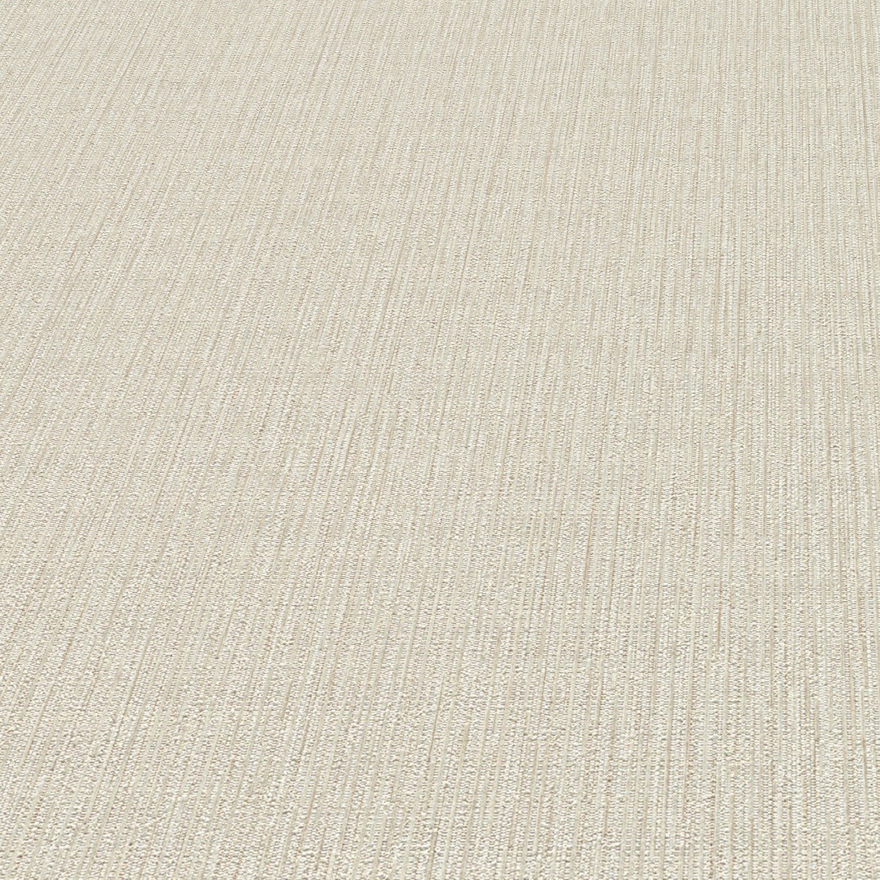 Beige textured loop-pile carpet with subtle vertical lines; neutral, versatile flooring for living areas.