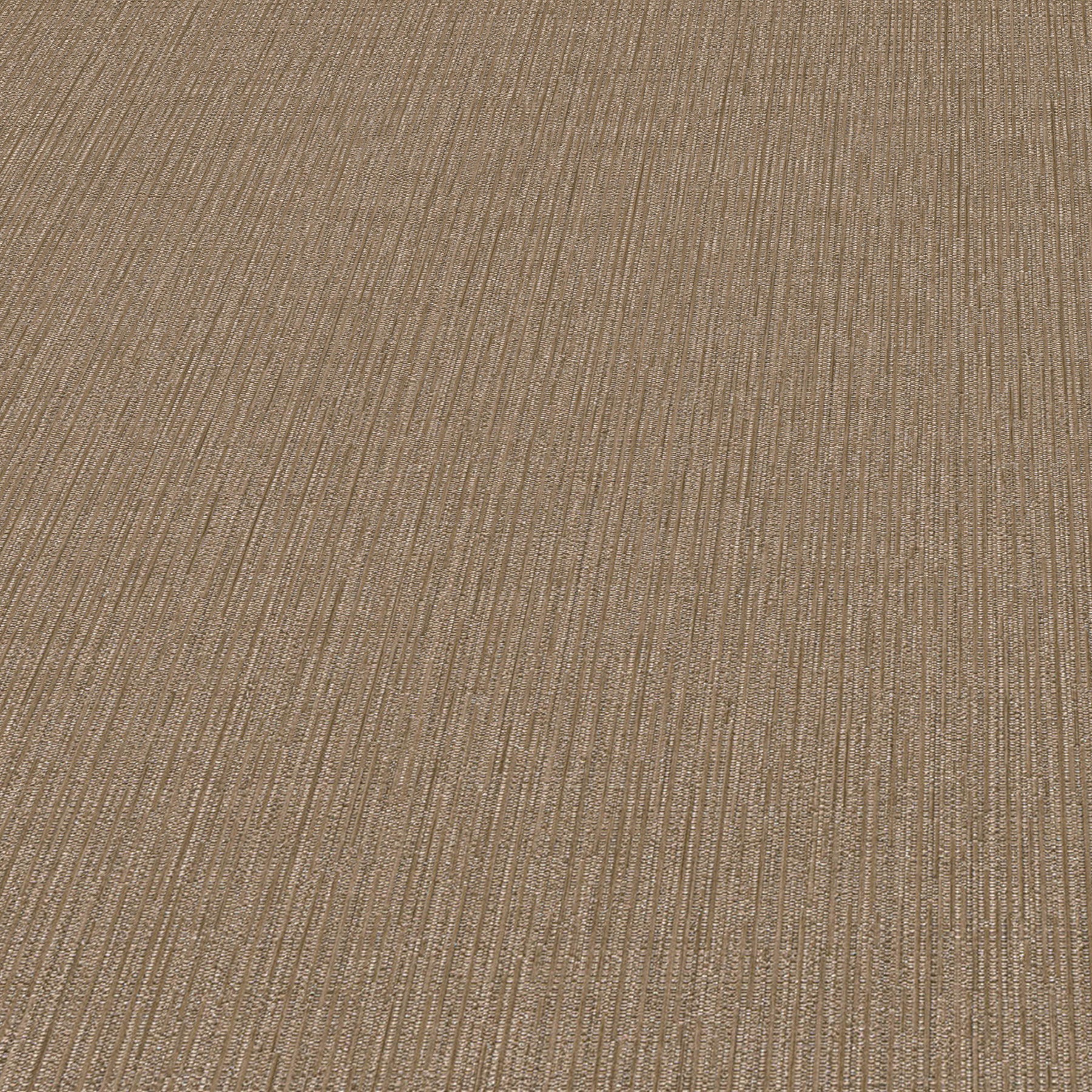 Beige textured carpet with subtle vertical stripes.