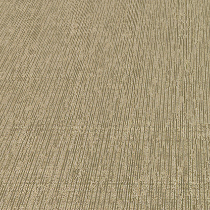 Gold textured wallpaper with a subtle linear rib pattern; abstract traditional gold wallpaper for walls.