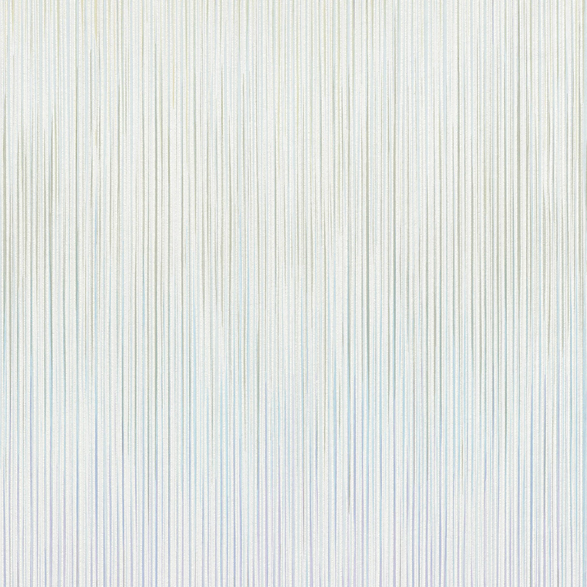 Green wallpaper with raised stria texture and subtle vertical grooves.