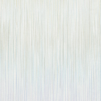 Green wallpaper with raised stria texture and subtle vertical grooves.