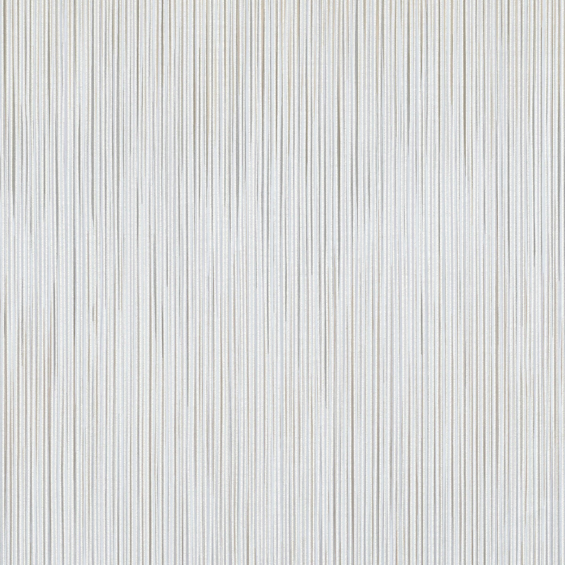 Taupe wallpaper with a raised stria texture and subtle vertical grooves.