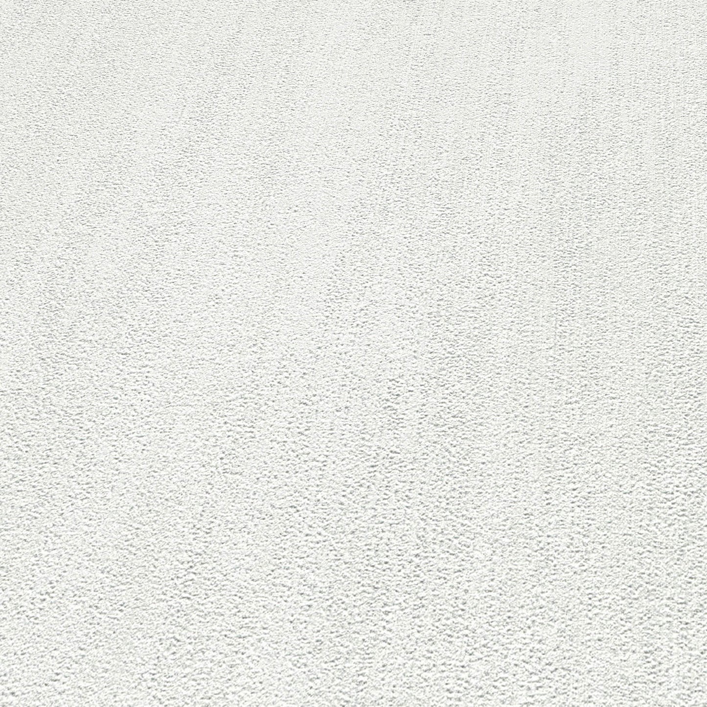 Close-up of light gray wallpaper with a raised texture and traditional pattern.