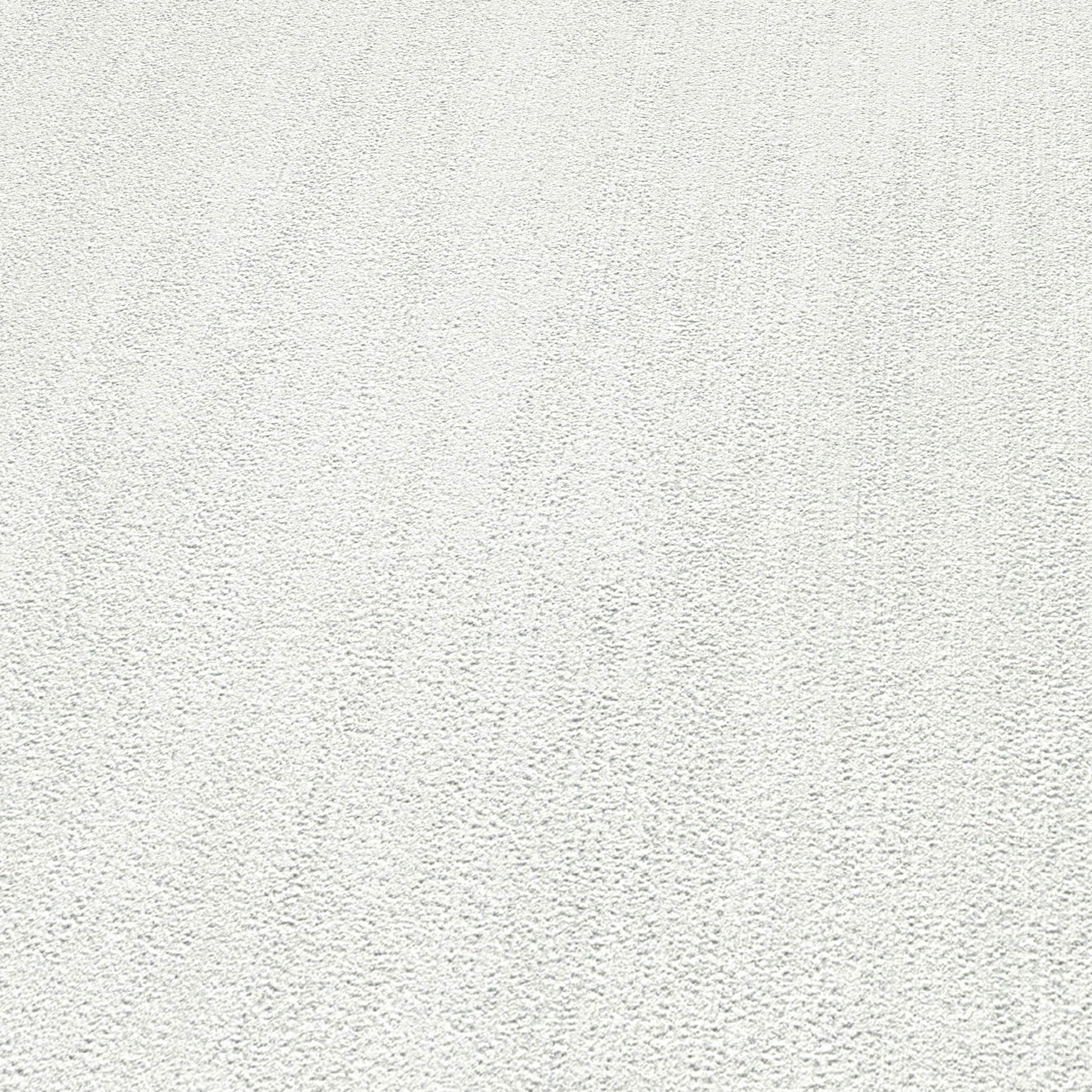 Close-up of light gray wallpaper with a raised texture and traditional pattern.