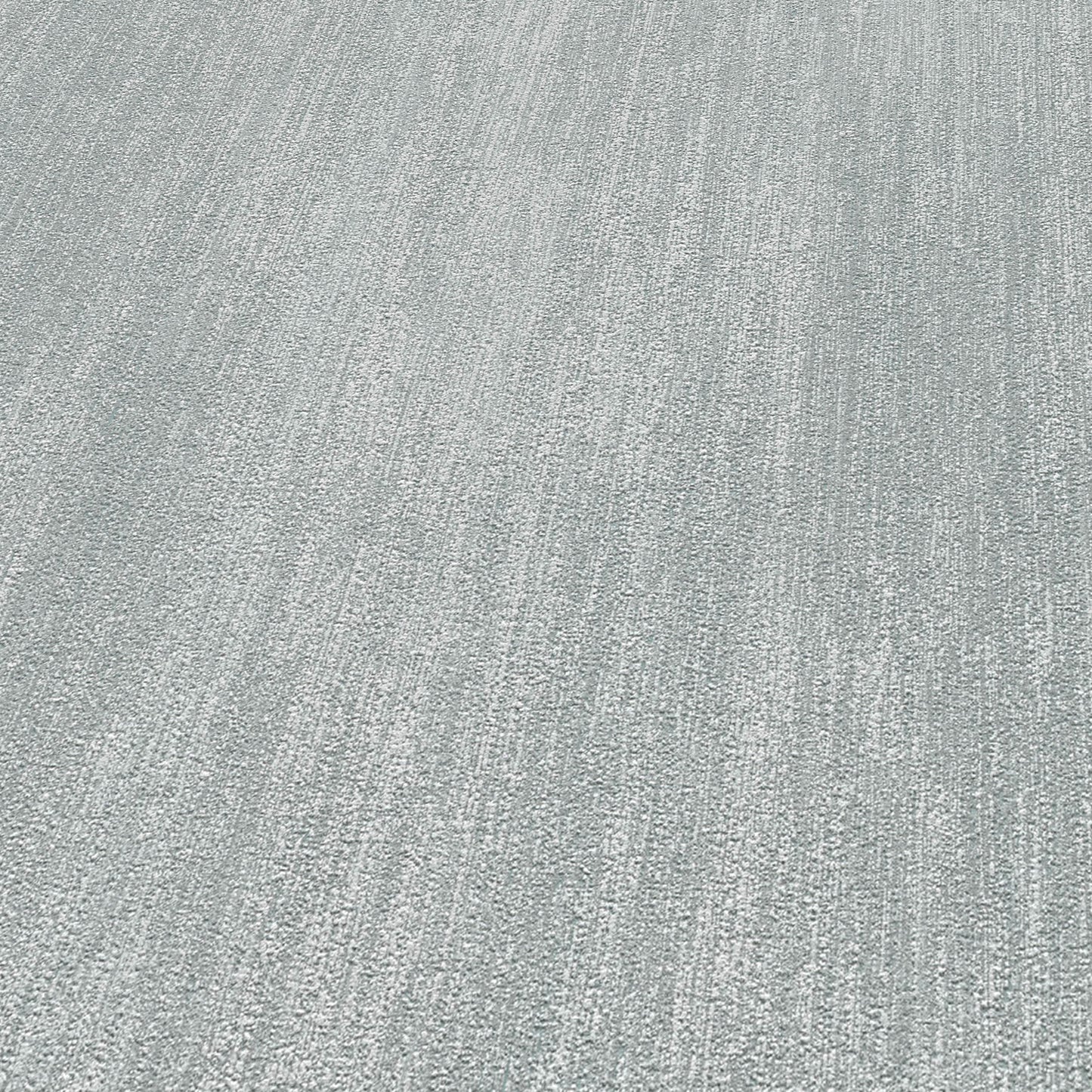 Dark gray wallpaper with raised texture and traditional pattern.