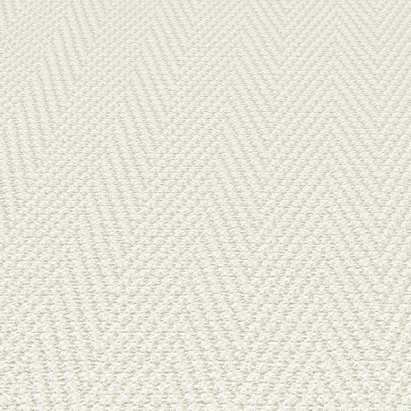 Cream wallpaper with a subtle chevron stripe pattern.