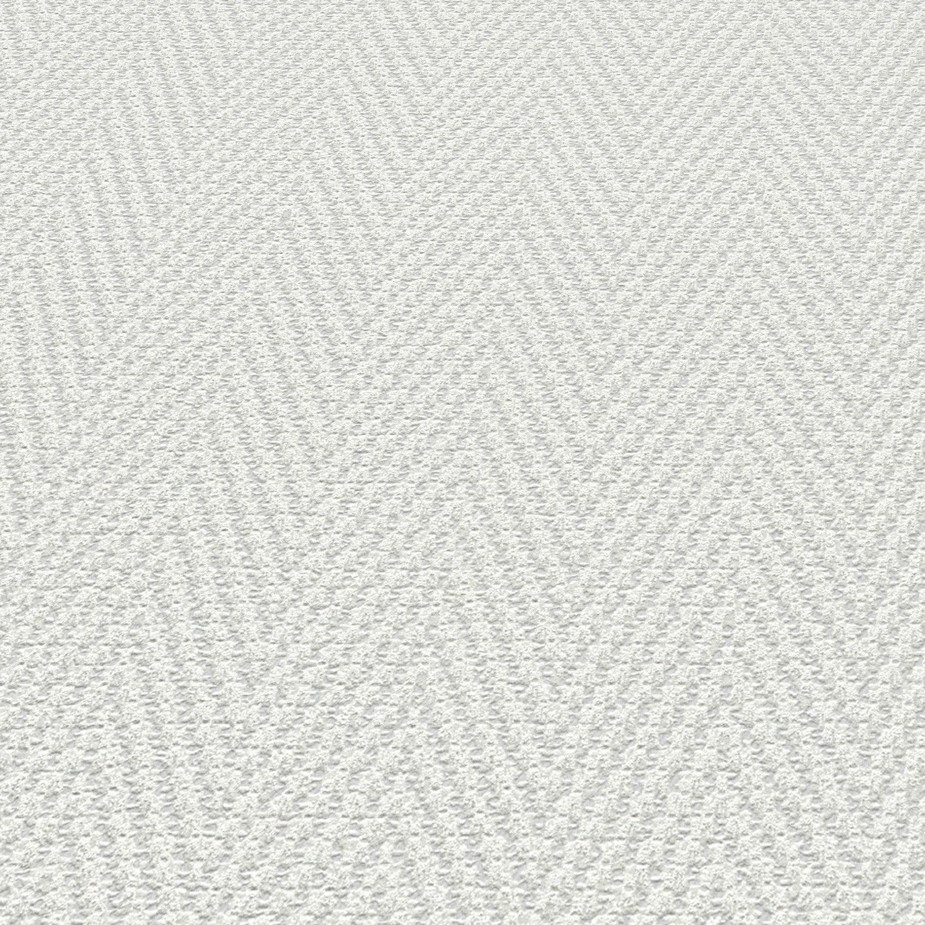 Light gray chevron stripe wallpaper with a subtle textured surface.