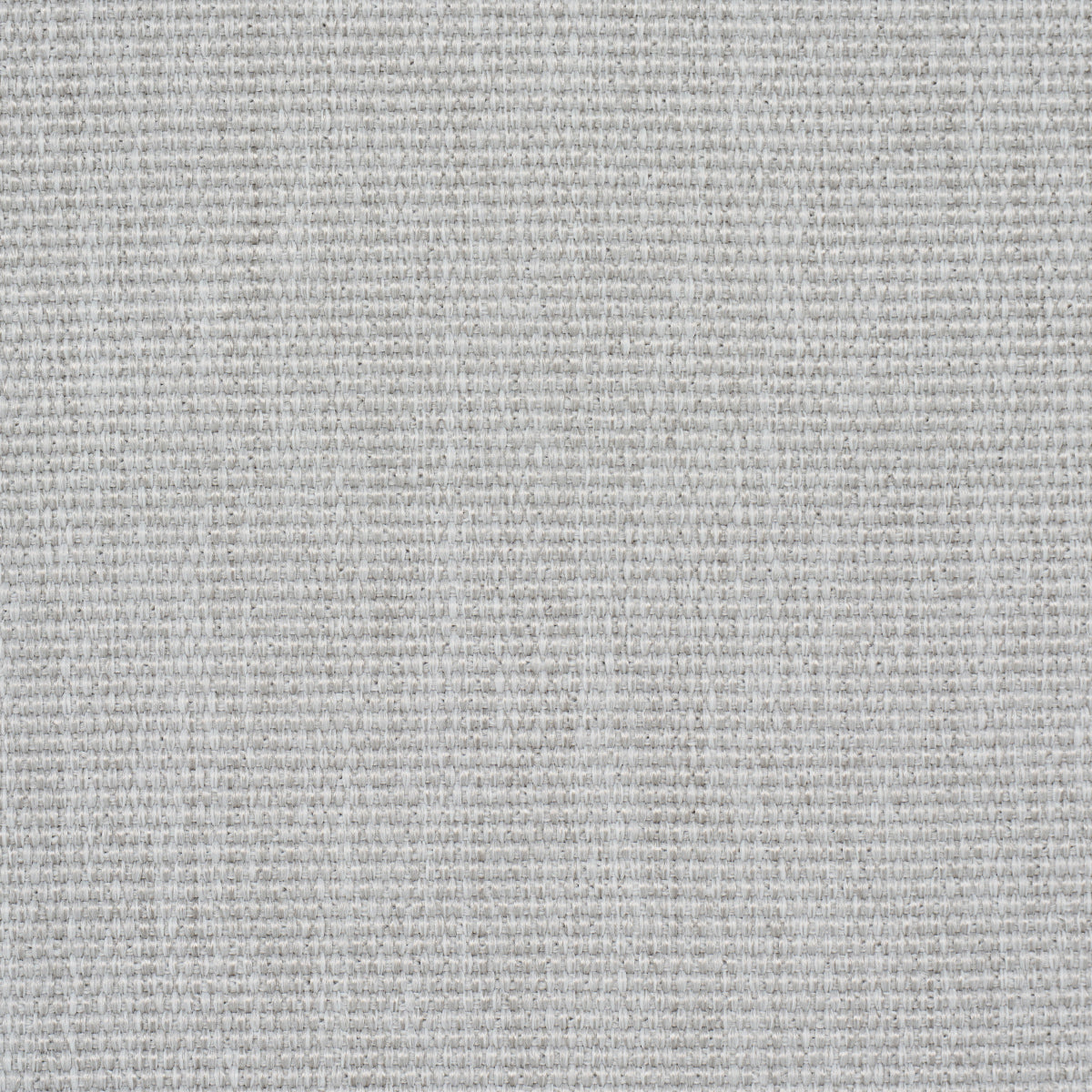 Light gray woven upholstery fabric with a tight, fine texture and subtle heather look.