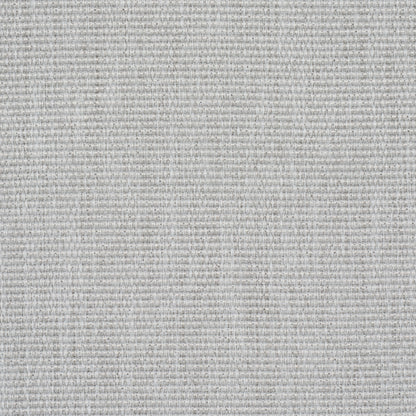 Light gray woven upholstery fabric with a tight, fine texture and subtle heather look.
