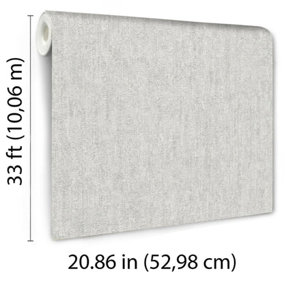 Grey textured wallpaper with an artisan texture; traditional gray wallpaper; about 53 cm wide.