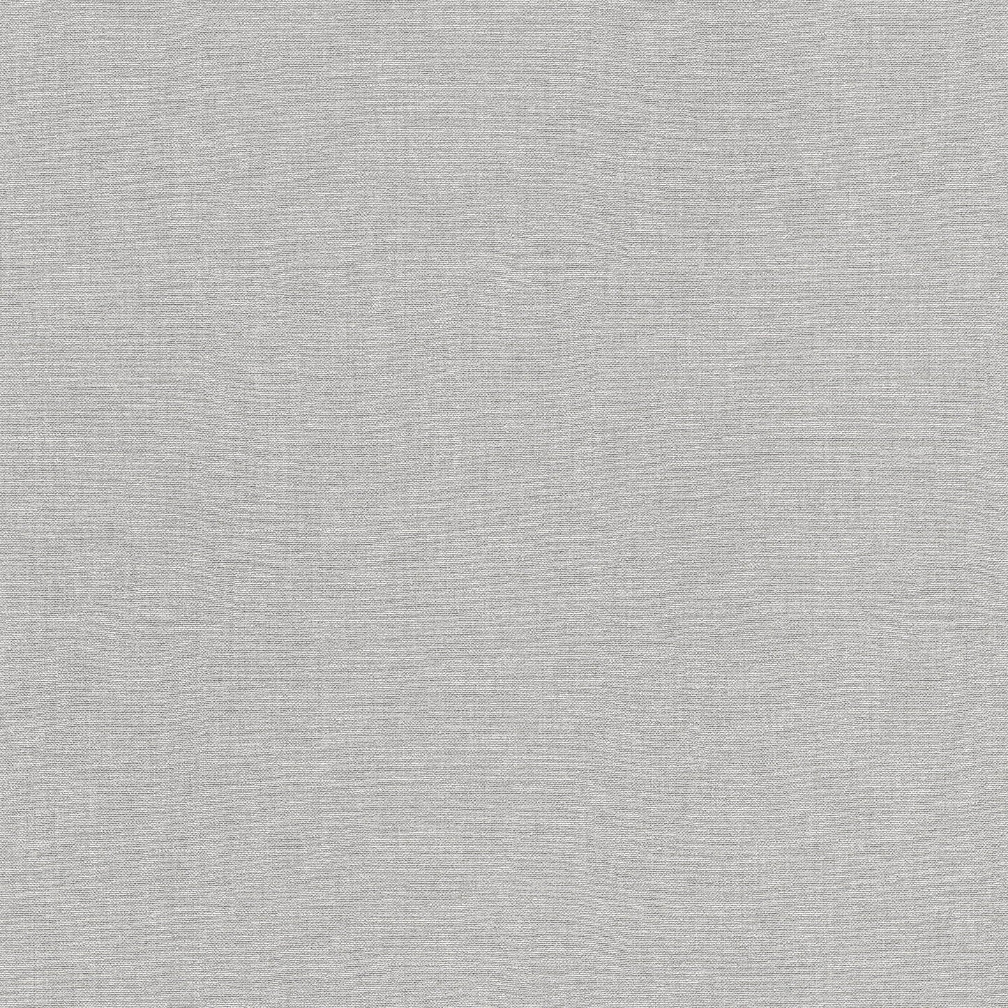 Light gray wallpaper with a woven texture and subtle heather pattern for a neutral backdrop.