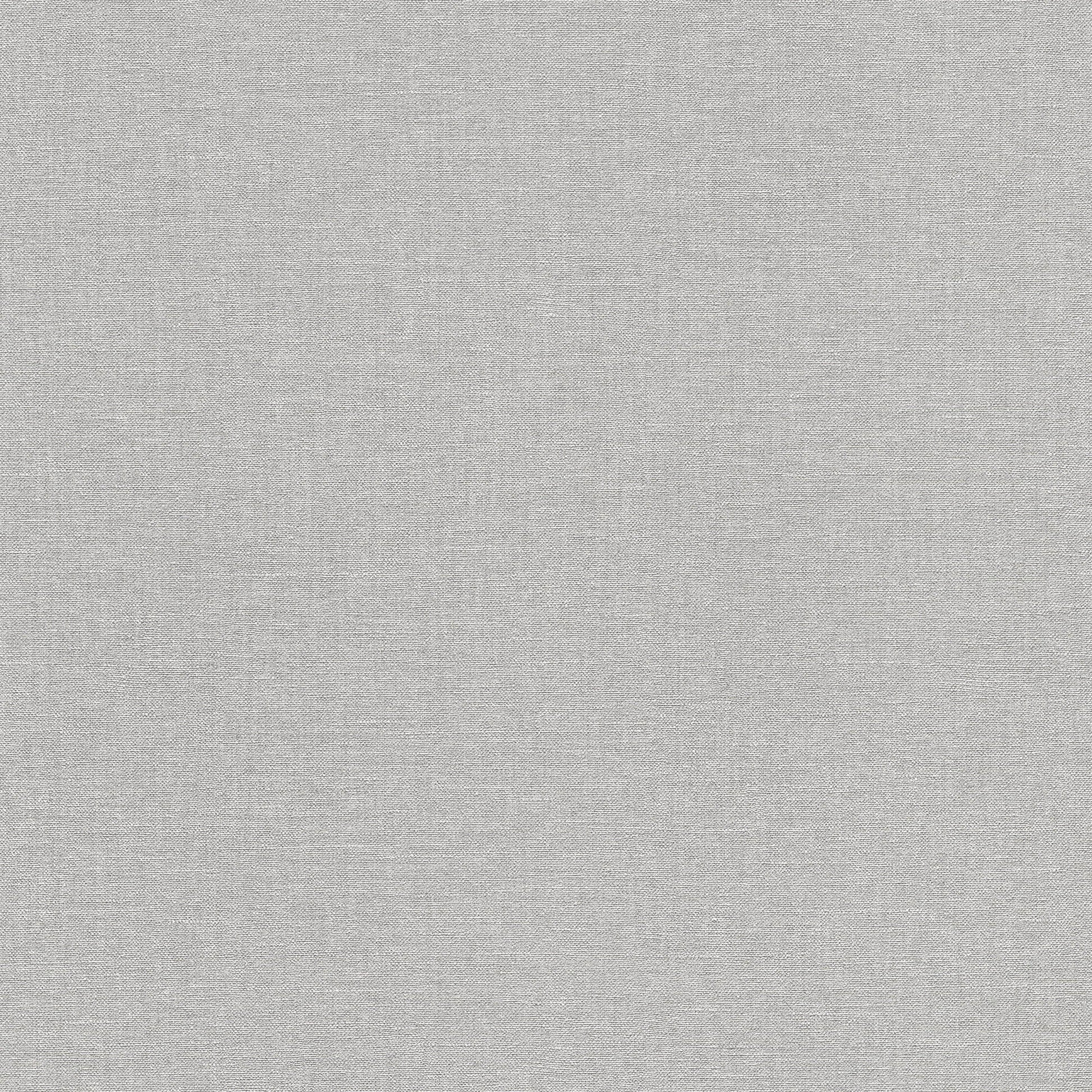 Light gray wallpaper with a woven texture and subtle heather pattern for a neutral backdrop.