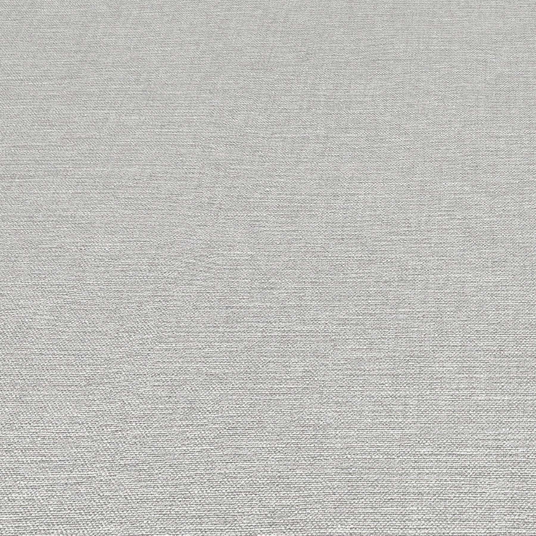 Light gray linen-look wallpaper texture with a subtle horizontal weave; wallpaper swatch.