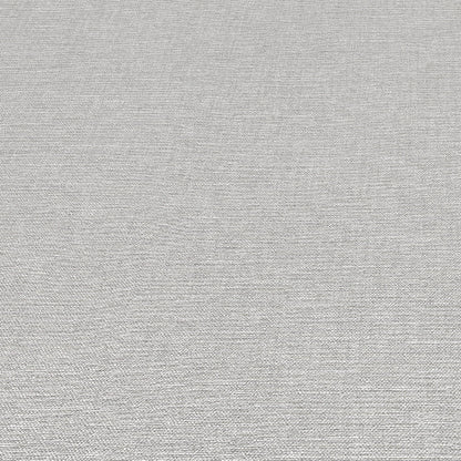 Light gray linen-look wallpaper texture with a subtle horizontal weave; wallpaper swatch.