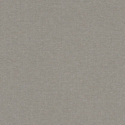 Dark gray linen-like wallpaper with a woven texture and subtle beige undertones.