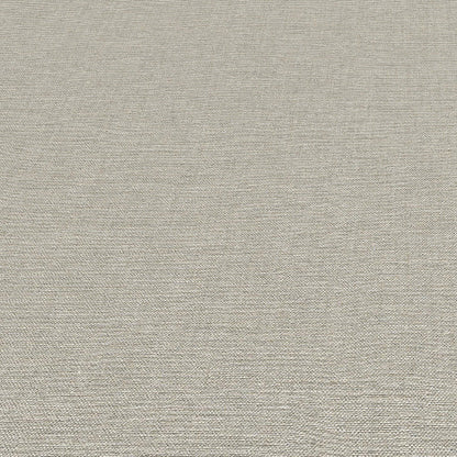 Taupe wallpaper with a beige linen-like texture and tight weave.