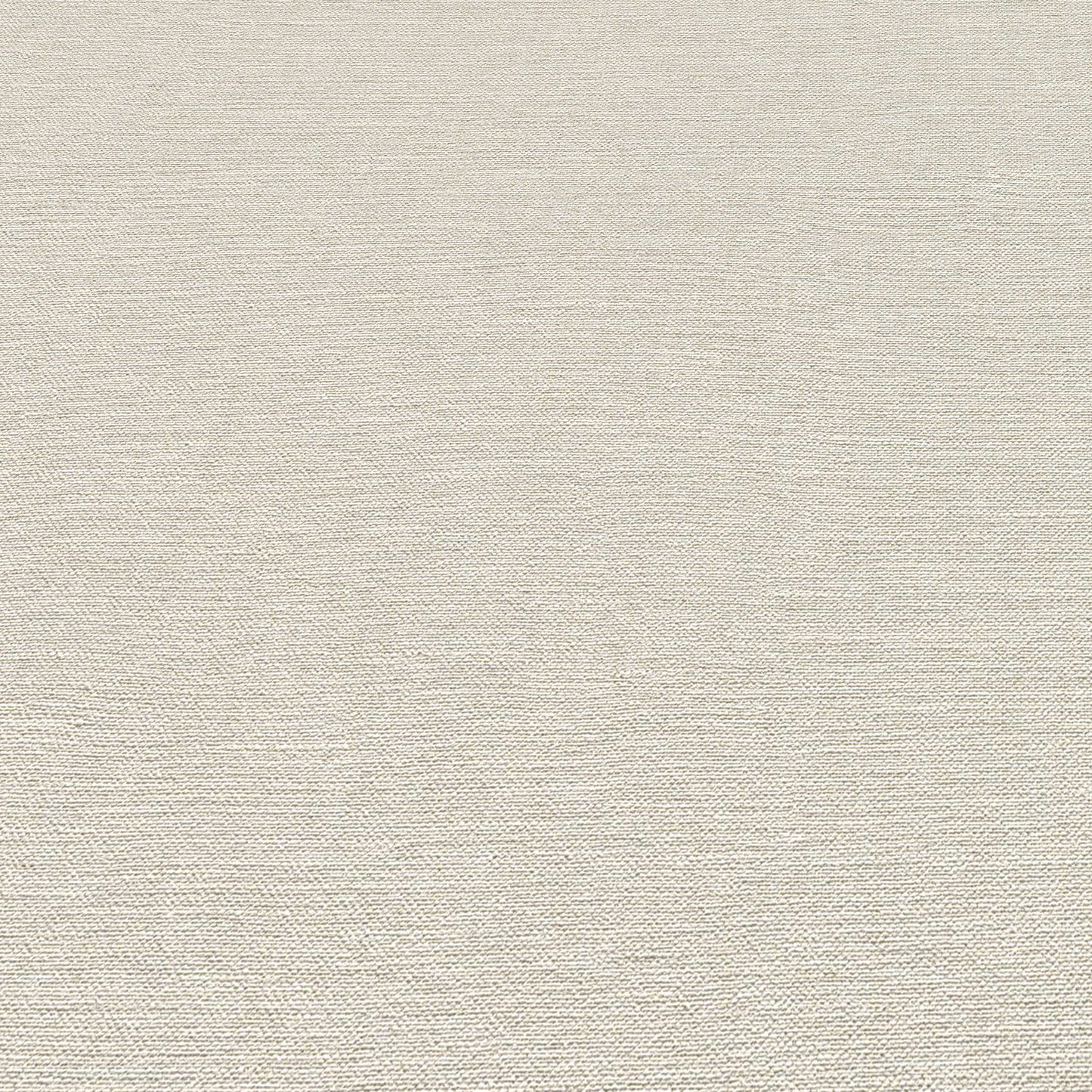 Off-white wallpaper with a linen texture and subtle woven lines.