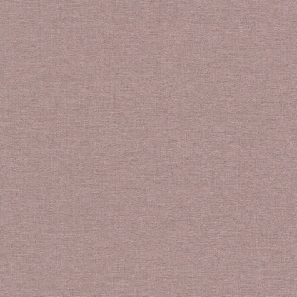 Dusty purple textured wallpaper swatch; rectangular sample with a fine weave.