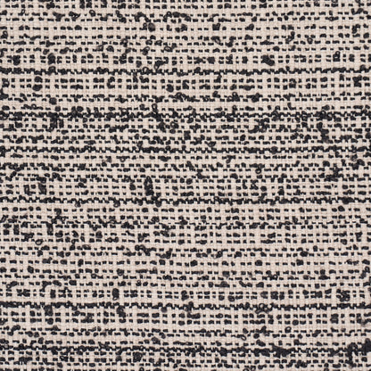 SCHUMACHER  Perfect Basics: Indoor/outdoor Sadie Indoor/outdoor WOVEN WOVEN Black On Natural   - 84152