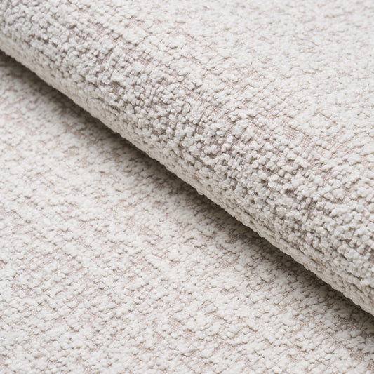 SCHUMACHER  PERFECT BASICS: INDOOR/OUTDOOR ZUZU INDOOR/OUTDOOR WOVEN WOVEN WHITE ON NATURAL   - 84200