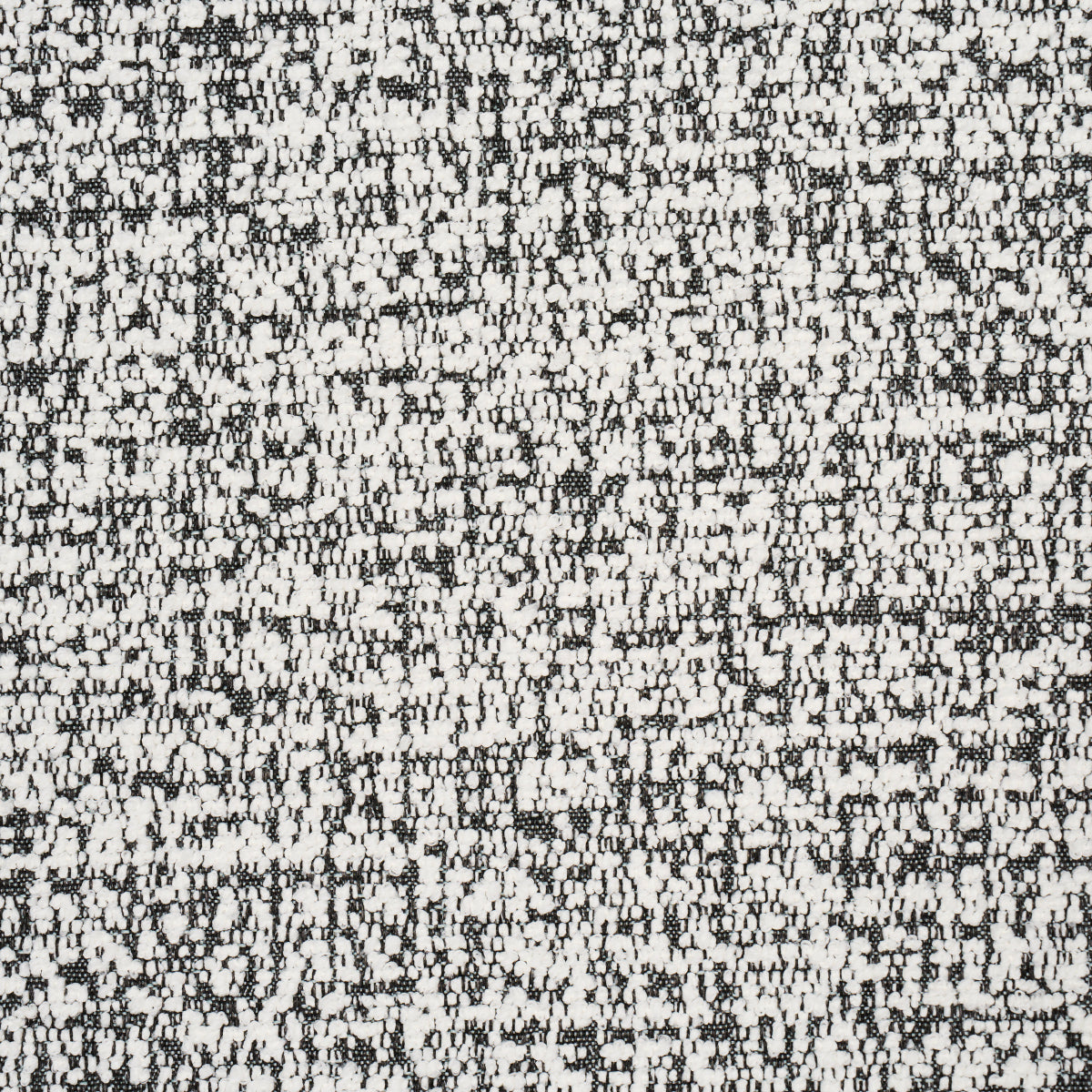 SCHUMACHER  PERFECT BASICS: INDOOR/OUTDOOR ZUZU INDOOR/OUTDOOR WOVEN WOVEN WHITE ON BLACK   - 84203