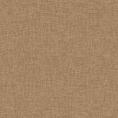 Tan woven fabric texture with visible threads; warm earthy brown, linen-like upholstery or craft textile.