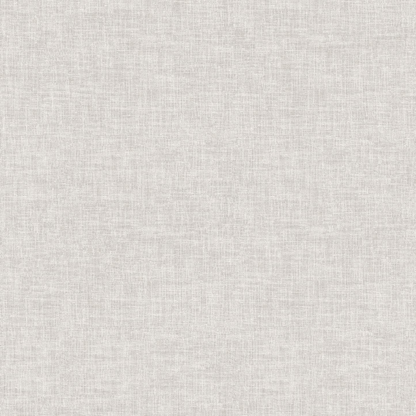 Light gray wallpaper with a linen-weave texture and subtle woven pattern.