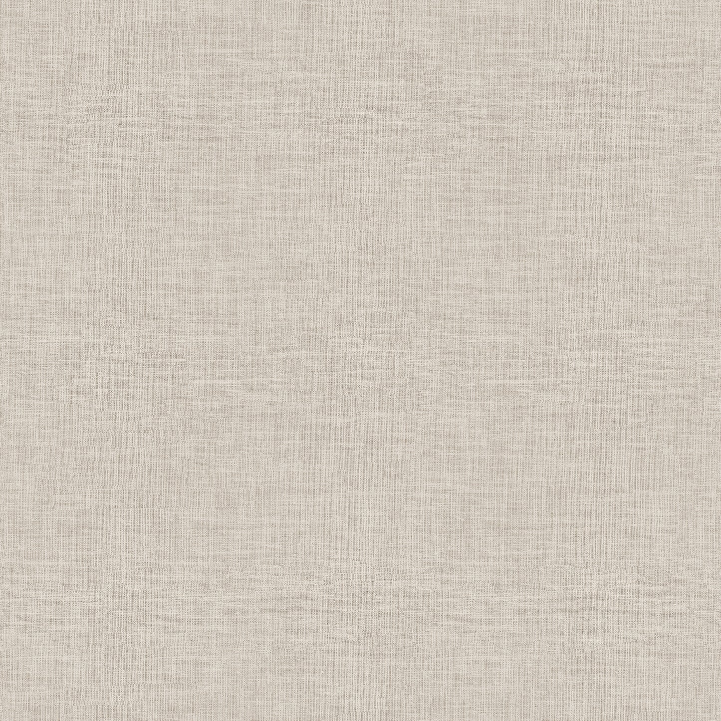 Taupe wallpaper with a linen-weave texture, close-up showing a subtle woven pattern for neutral home decor.