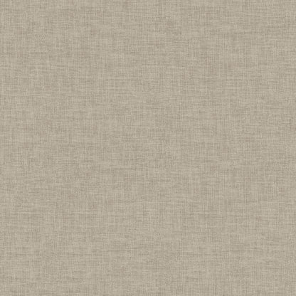 Beige sepia wallpaper with a linen-weave texture and natural woven pattern.