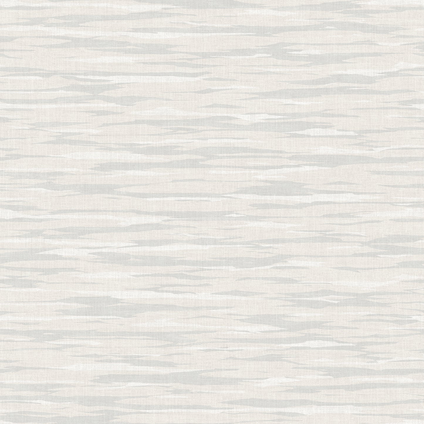 Light cream wallpaper with subtle gray horizontal bands and a woven texture.