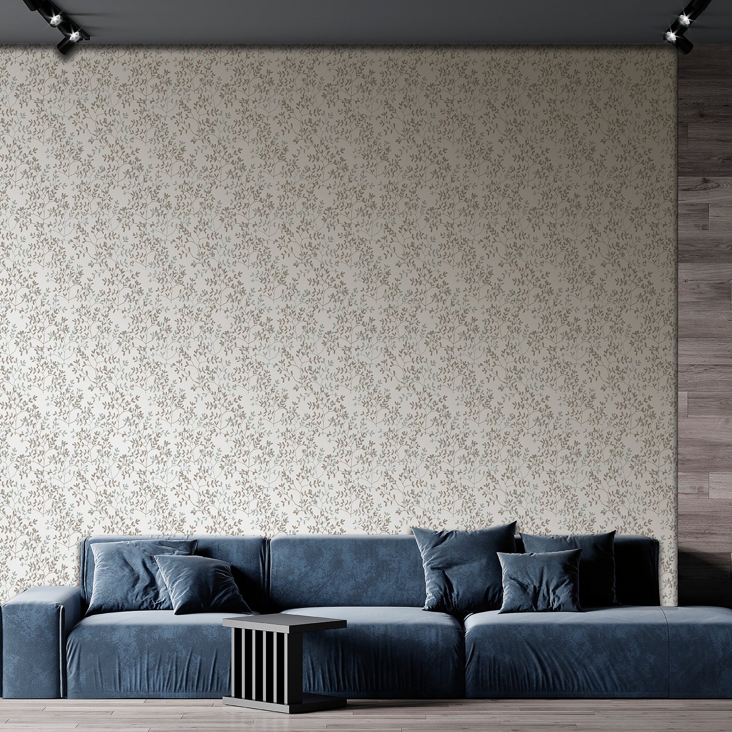 VEER DECOR Antibes Branches White Wallpaper Nature Traditional, Transitional White  Wallpaper - 8421-ANT-AF1