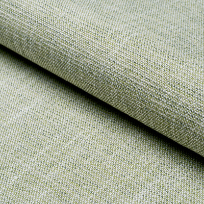 Sage green Lily Indoor/Outdoor 84225 fabric by Schumacher — UV-resistant, water- and stain-resistant upholstery fabric ideal for outdoor furniture, patio cushions, indoor seating or pillows
