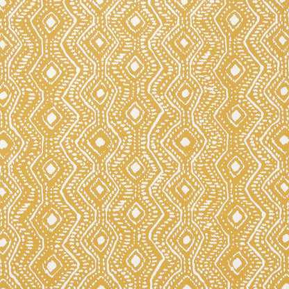 SCHUMACHER  LIVE IT UP! COLMA INDOOR/OUTDOOR WOVEN WOVEN MARIGOLD   - 84240
