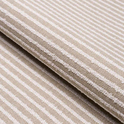 SCHUMACHER  LIVE IT UP! BOUCL?? STRIPE INDOOR/OUTDOOR WOVEN WOVEN FLAX   - 84261