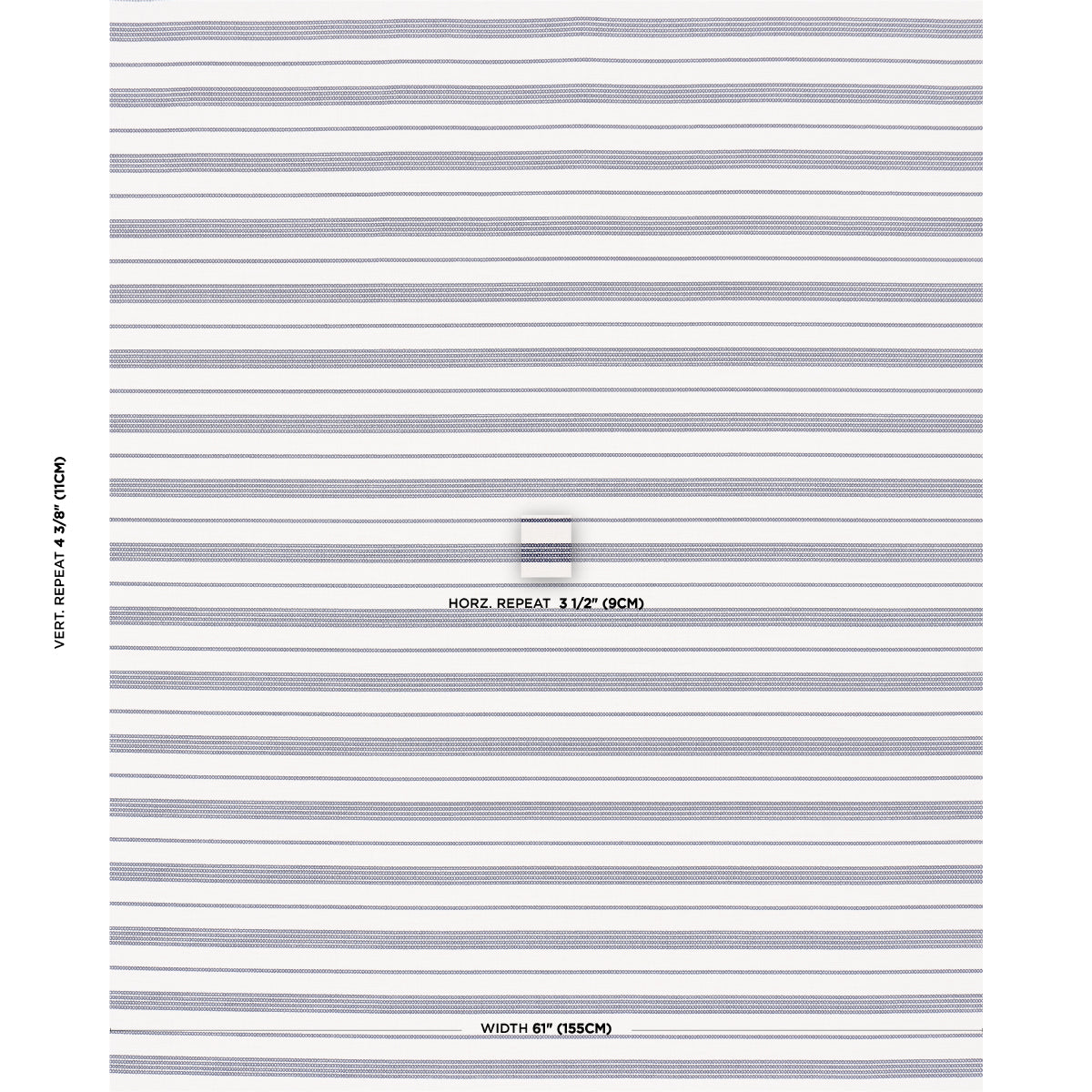 SCHUMACHER FABRIC  LIVE IT UP! SERRA MESA INDOOR/OUTDOOR STRIPE   NAVY   - 84270