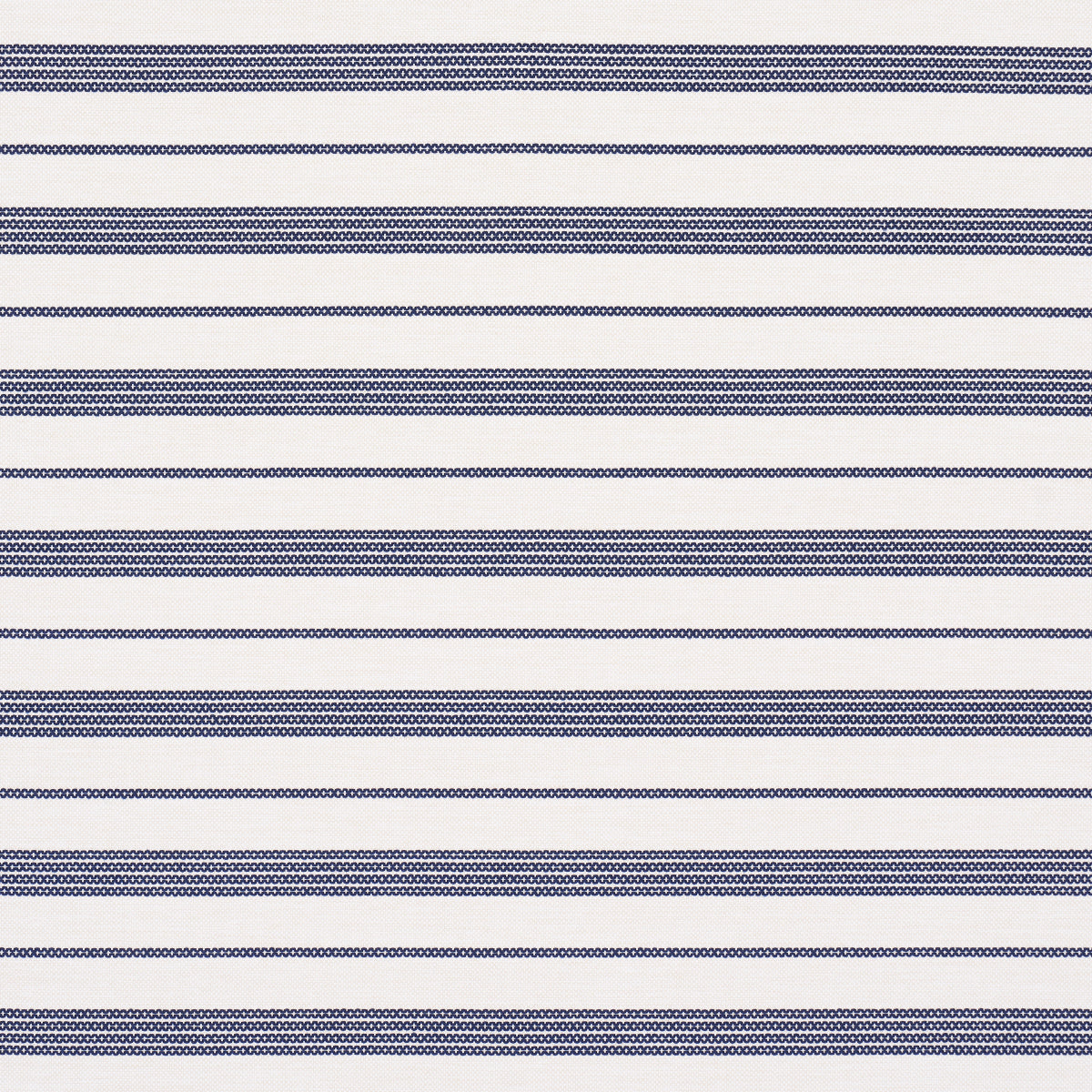 SCHUMACHER FABRIC  LIVE IT UP! SERRA MESA INDOOR/OUTDOOR STRIPE   NAVY   - 84270