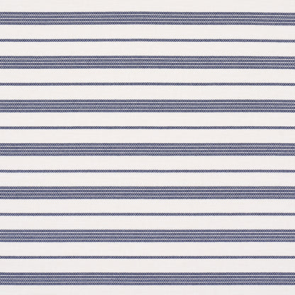 SCHUMACHER FABRIC  LIVE IT UP! SERRA MESA INDOOR/OUTDOOR STRIPE   NAVY   - 84270
