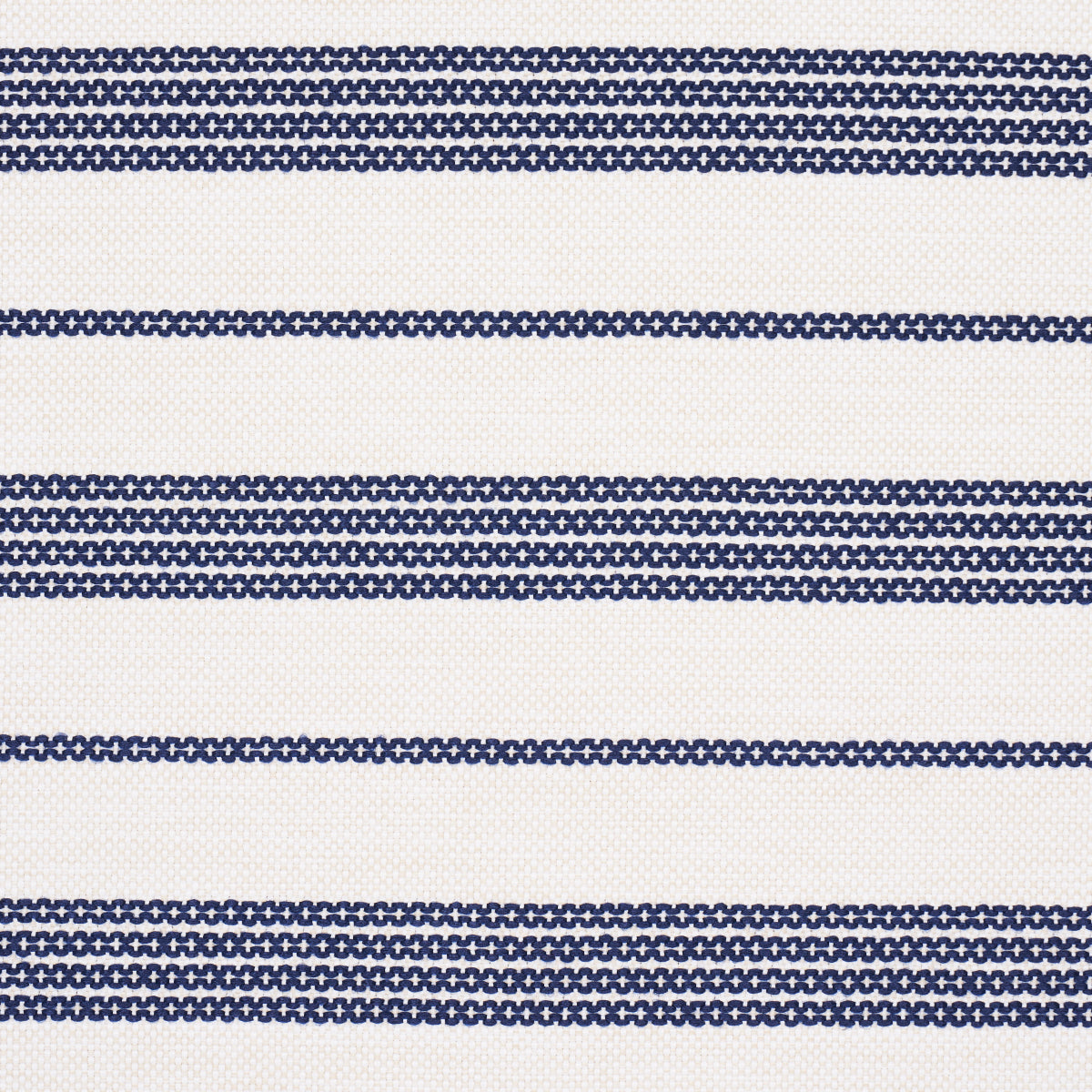 SCHUMACHER FABRIC  LIVE IT UP! SERRA MESA INDOOR/OUTDOOR STRIPE   NAVY   - 84270
