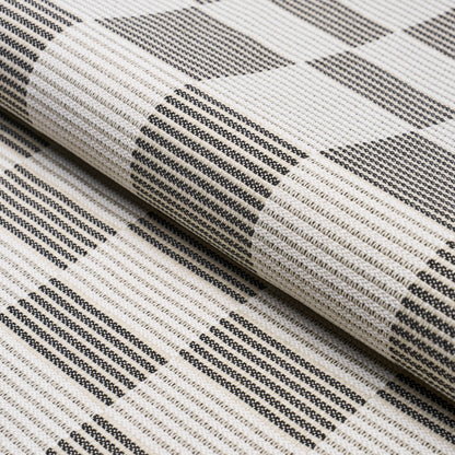 SCHUMACHER  LIVE IT UP! MORRO INDOOR/OUTDOOR WOVEN WOVEN GRAPHITE   - 84281