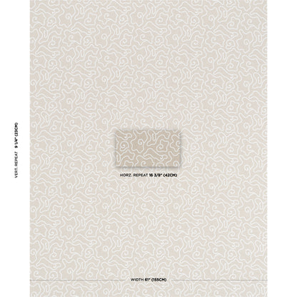 SCHUMACHER  LIVE IT UP! NOYO INDOOR/OUTDOOR EMBROIDERY WOVEN WOVEN FLAX   - 84290