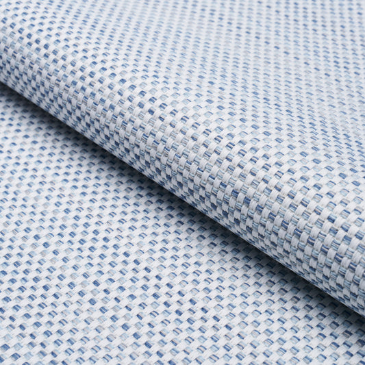 SCHUMACHER  LIVE IT UP! PACIFICA INDOOR/OUTDOOR WOVEN WOVEN BLUE   - 84311